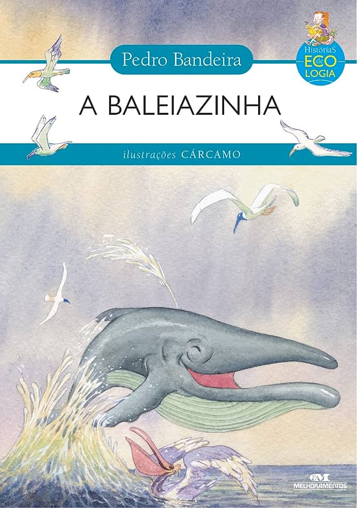 Capa do livro 'A baleiazinha' 